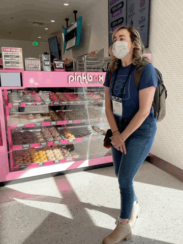 CompanyCam excited happy dance donuts happydance GIF