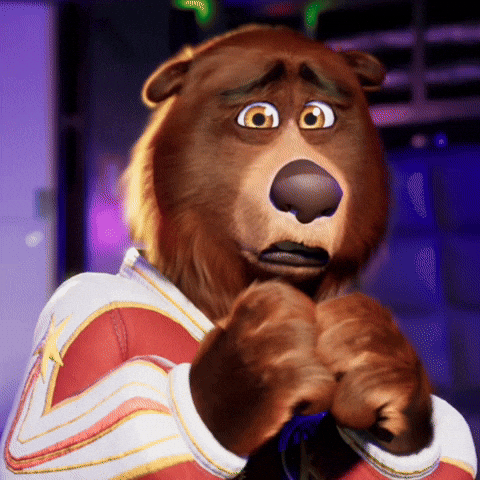 Scared Dancing Bear GIF by Mark Tore