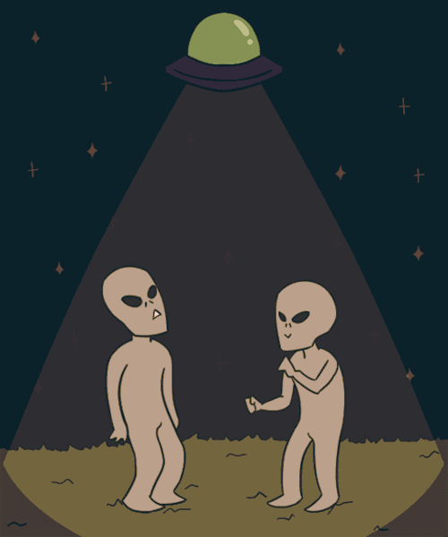 Qué harías si conocieses a un alienígena