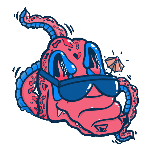 Summer Chill Sticker