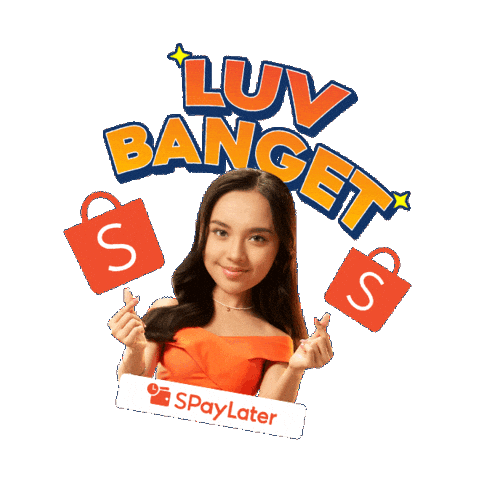 Luv Love Sticker by Shopee Indonesia