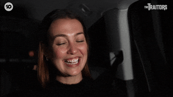 Car Exit GIF by The Traitors Australia