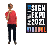 International Sign Association Sticker