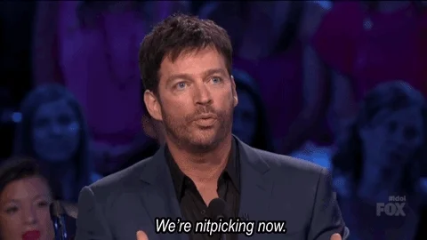 harry connick jr nitpicking GIF by American Idol