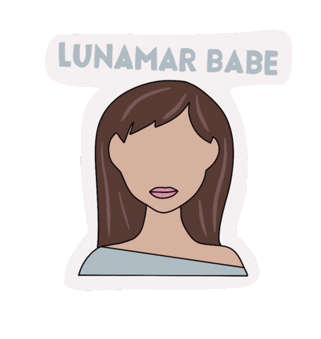 Lunamar Beauty and Brows Sticker