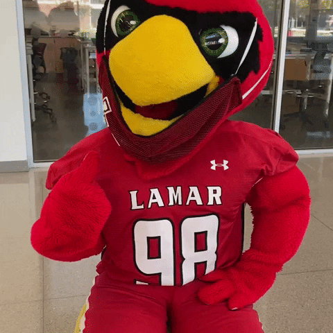 Stronger Together Cardinal GIF by Lamar University