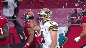 Tampa Bay Buccaneers Fist Pump GIF by New Orleans Saints