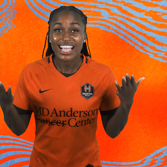 Cant Hear You Come On GIF by Houston Dash