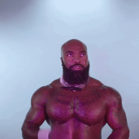 Giphy - Beard Hunk GIF by GIPHY Studios Originals