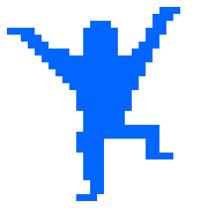 Dance Pixel Sticker