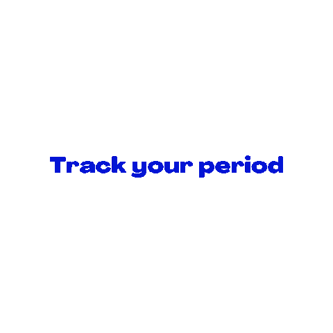Trackyourperiod Sticker by The Orchyd App
