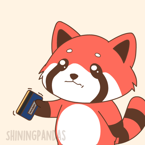Take It Red Panda GIF