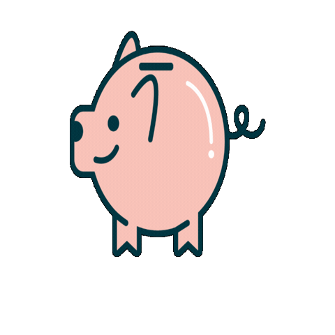 Pig Cofrinho Sticker by Sicoob Alto Vale