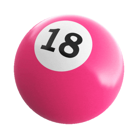 Pink Eight Ball Sticker by Shop Alora Eden
