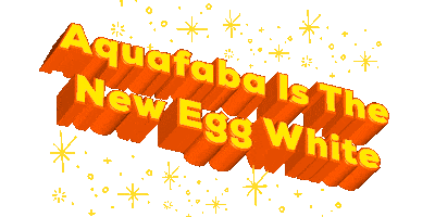 Egg White Sticker by Aquafaba Test Kitchen