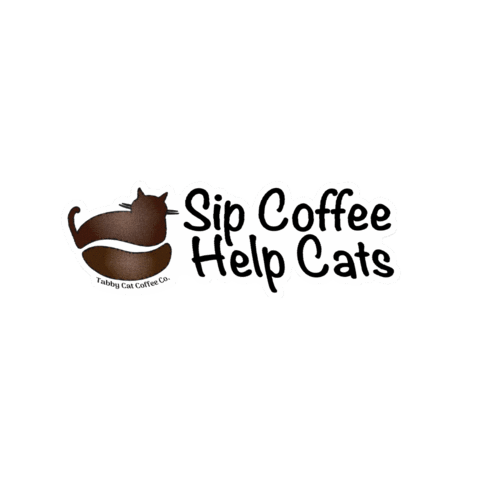 Tabby Cat Coffee Co. Sticker