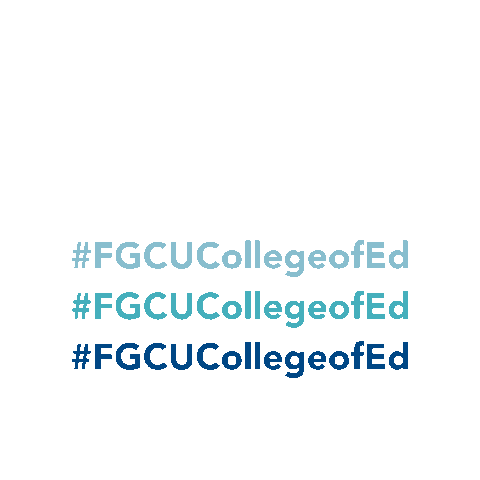 FGCU College of Education Sticker