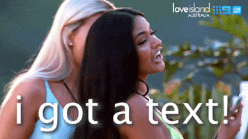 Love Island Texting GIF by Love Island Australia