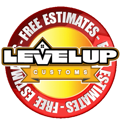 Level Up House Sticker by Level Up Customs
