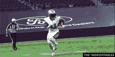 Alvin Kamara Saints GIF by The Undroppables