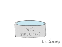 B.T. Spaceship GIF