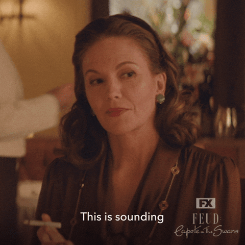 Tea Time GIF by Feud: Capote vs. The Swans