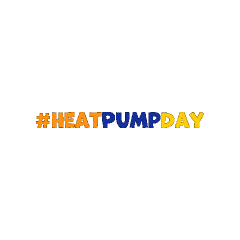 Sticker by Heat Pump Day