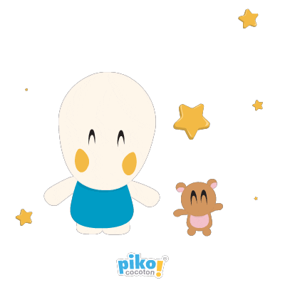Happy Jump Sticker by Piko Cocoton