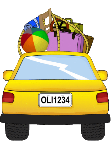 Fun Driving Sticker by Os Oliveirinhas