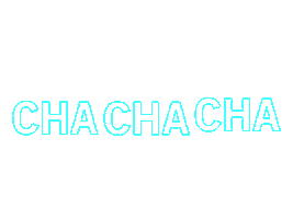 Bouncing Cha Cha Cha Sticker