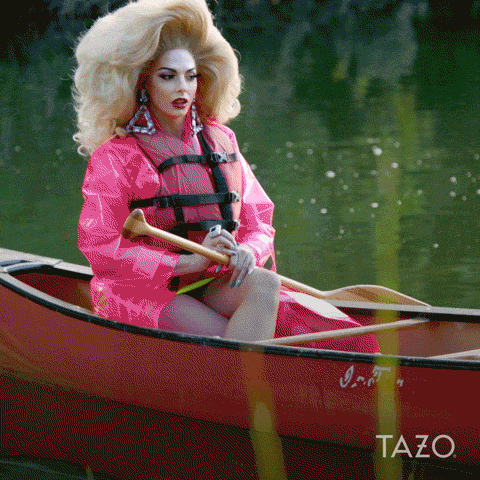 drag race wow GIF by Tazo Tea