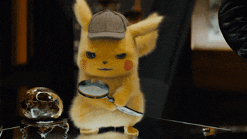 Pokemon Looking GIF by POKÉMON Detective Pikachu