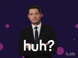 Michael Buble What GIF by bubly