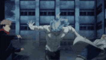 Yuji Beat Down GIF