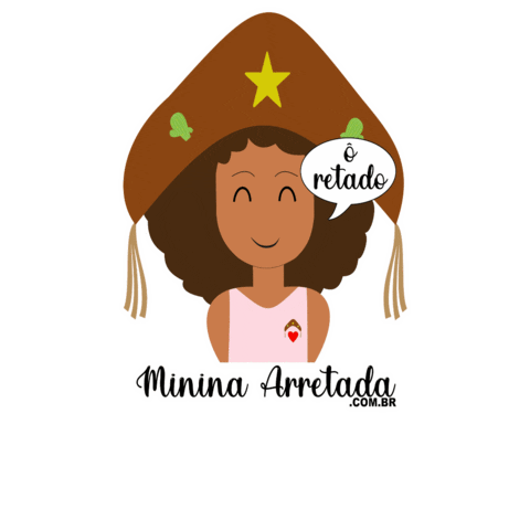 Minina Arretada Sticker
