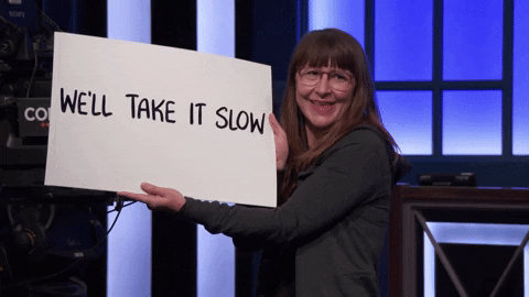 Taking It Slow Gif By Team Coco Find Share On Giphy