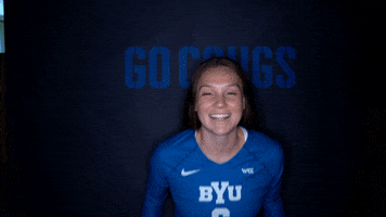Sport Wow GIF by BYU Cougars