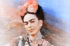 Frida Kahlo Art GIF