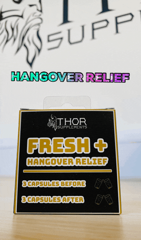 Thorsupplementsuk fresh hangover cure hangover relief GIF