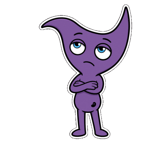 Bored Eye Roll Sticker by CwaZyVerse