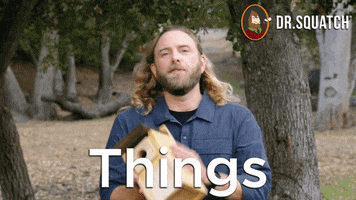 Super Bowl Things GIF by DrSquatchSoapCo