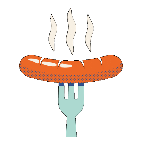 Eating Sticker by Hospogigs