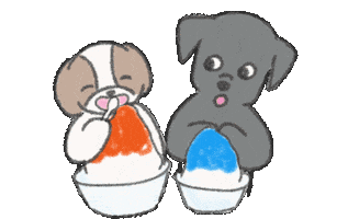 Dog Summer Sticker