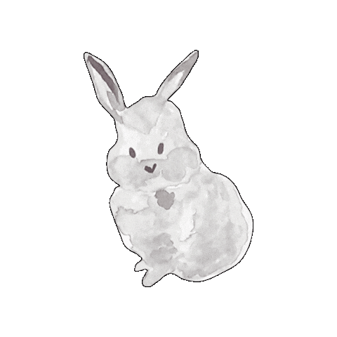 Baby Bunny Sticker by elicoelhodesign