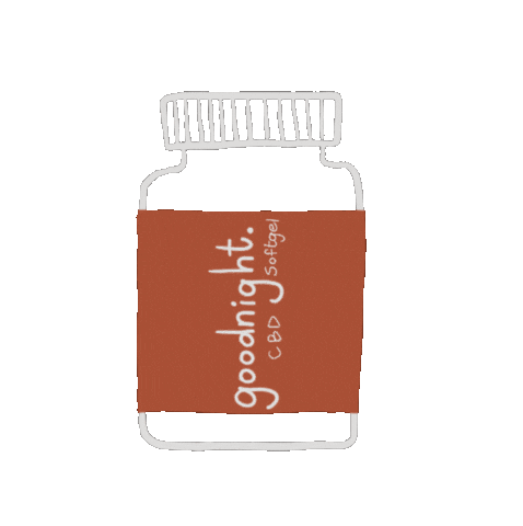 Cbd Sticker by Calmed and Co