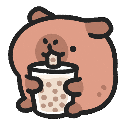 Bubble Tea Sticker by sansanplanet