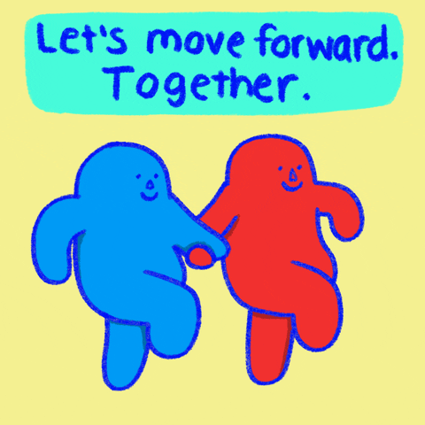 Lets Move Forward Together GIFs - Get the best GIF on GIPHY