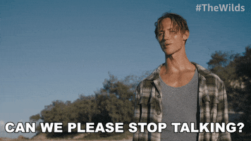 Silence Shut Up GIF by Amazon Prime Video