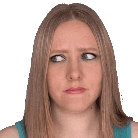 Side Eye What Sticker