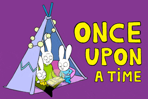Once Upon A Time Kids GIF by Simon Super Rabbit